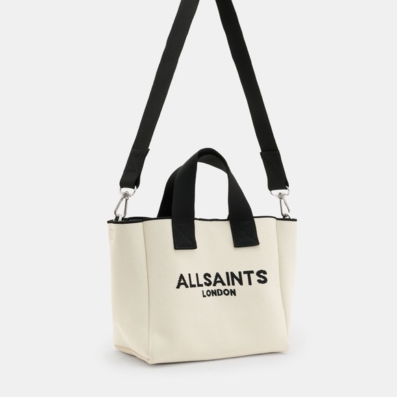 Original All saints logo tote bag. Size M. Condition is good. - Picture 6 of 9